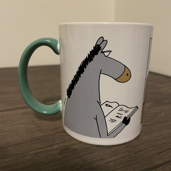 Vintage 1998 The Far Side - Coffee Mug -‎ Dumb Bunny Smart Ass - By Gary Larson - Picture 4 of 6